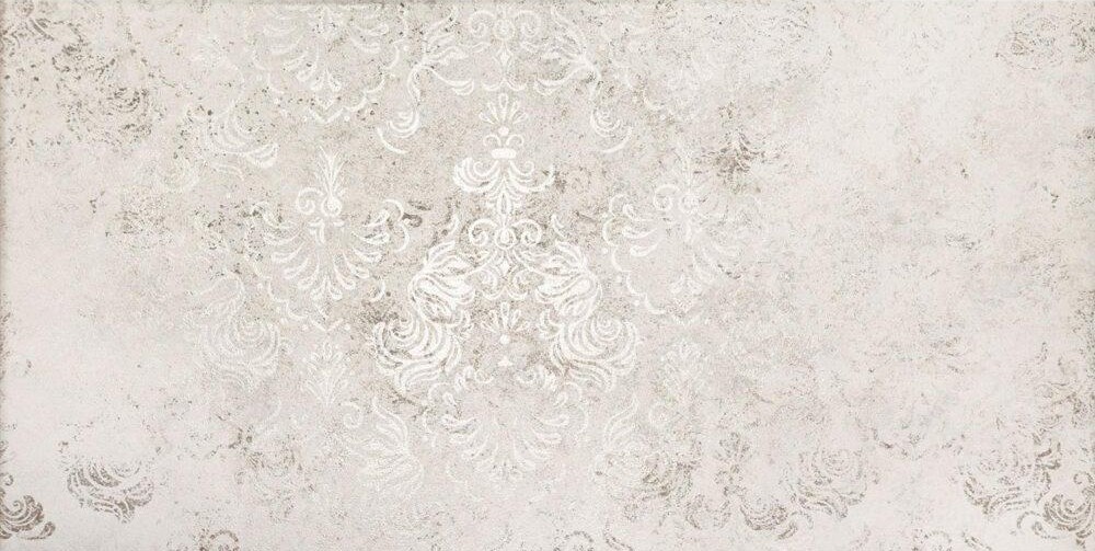 Neutral Grey Ornament 298x598 Tubadzin