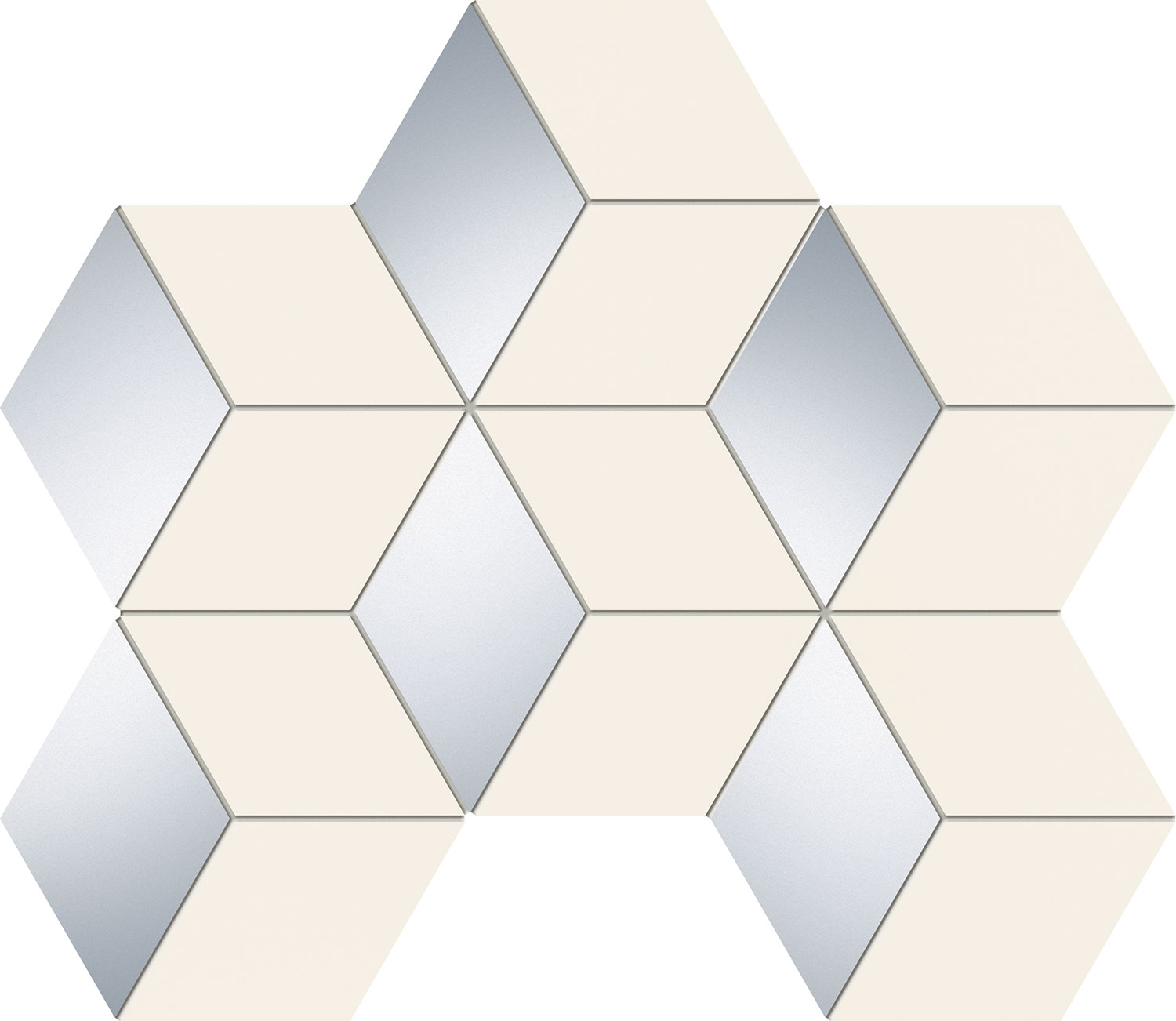 Senza White Hex 221x289 Tubadzin