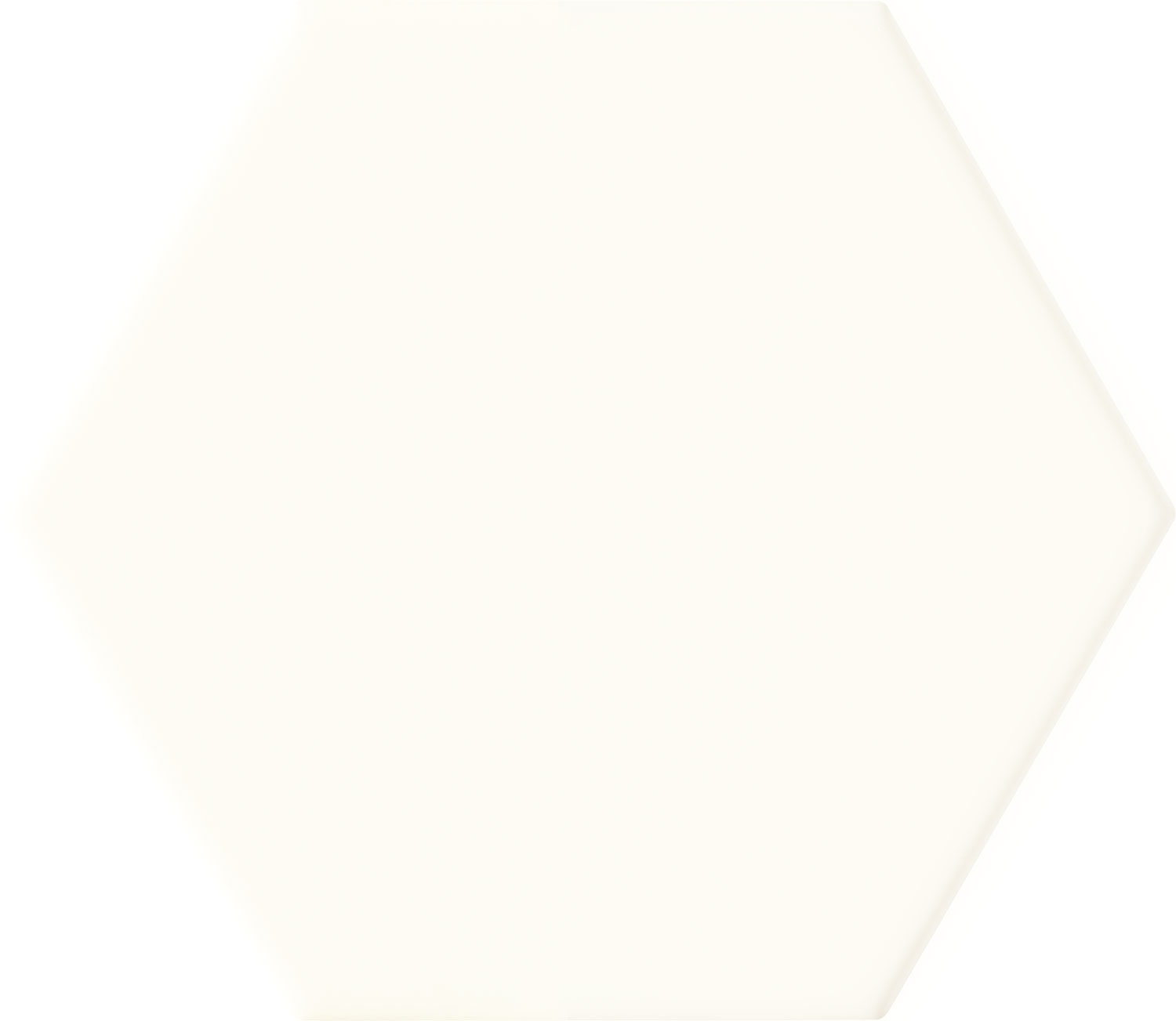 Burano White Hex 110x125 Tubadzin